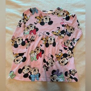 Disney Pink and Gray Dress